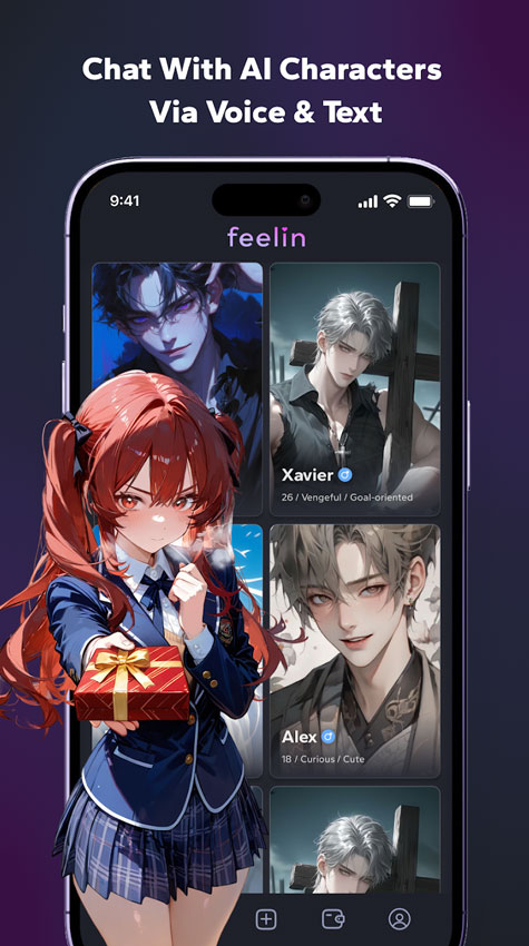 Feelin Ai 智能对话界面展示